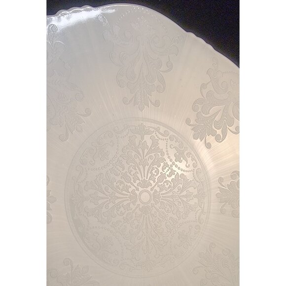 Antique Macbeth-Evans American Sweetheart Monax Depression Glass Platter - Picture 9 of 15